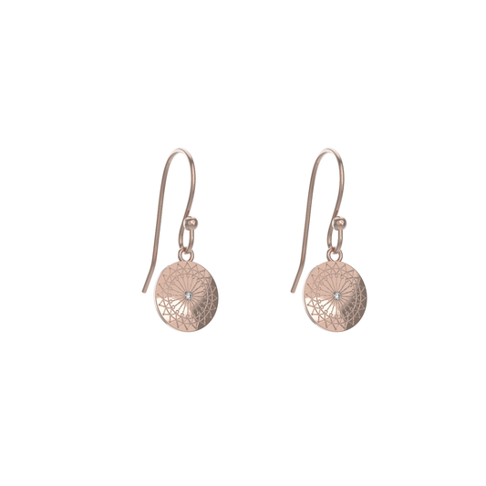ALLUSION EARRINGS ROSE GOLD